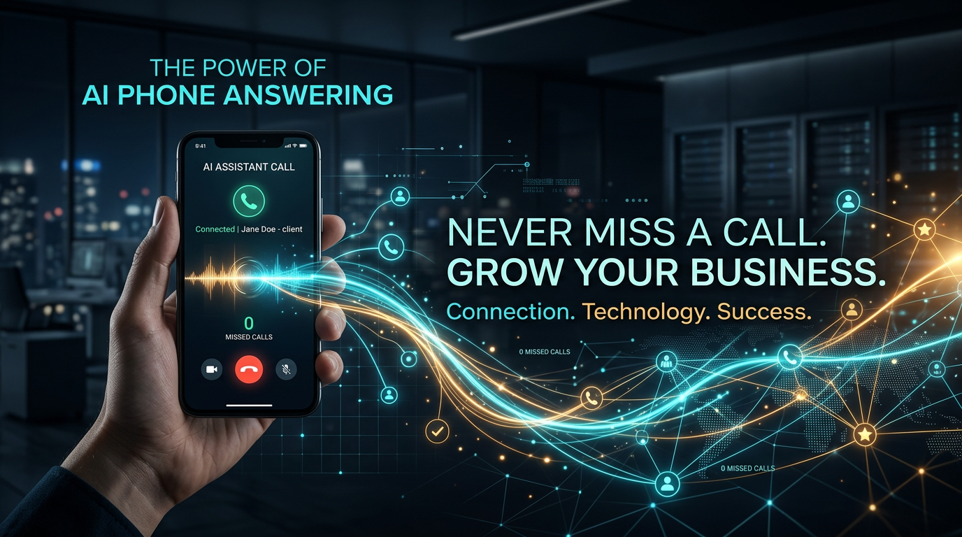 How AI Phone Answering Cuts Missed Calls by 75%