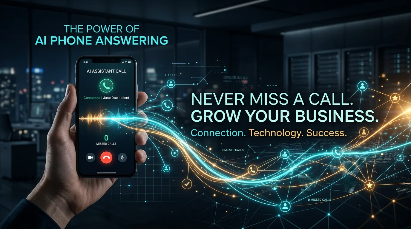 How AI Phone Answering Cuts Missed Calls by 75%