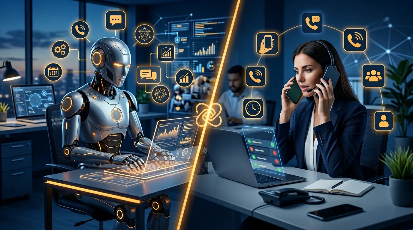 Brobot One vs Grasshopper: AI Answering vs Virtual Phone for Small Business