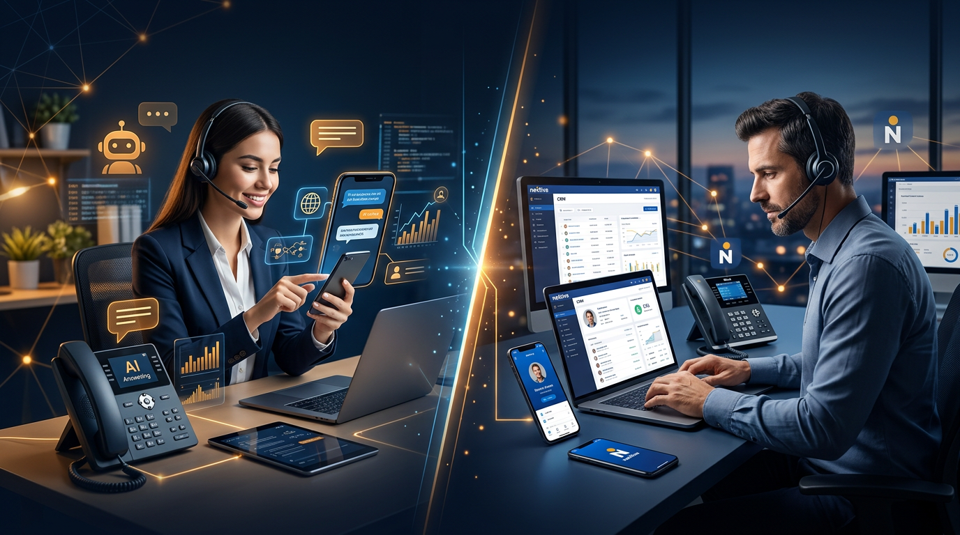 Brobot One vs Nextiva: AI Answering, CRM, and Small Business Phone Compared