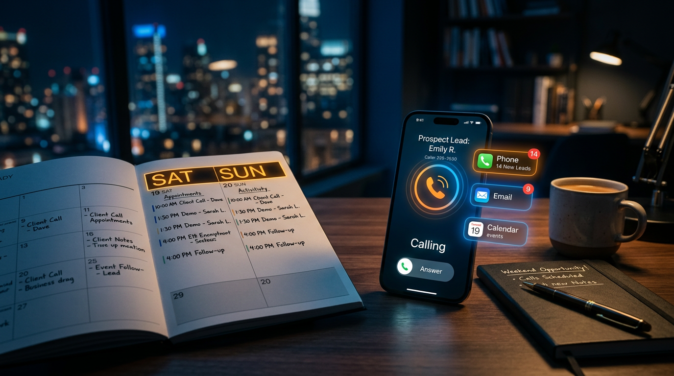 Weekend Calls: Why Saturday and Sunday Are Your Busiest Lead Days
